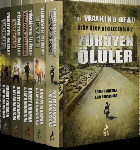 Yürüyen Ölüler - (5 Kitap Takım)