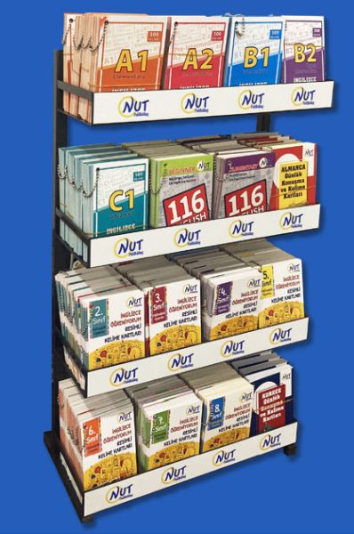Nut Publishing Dil Kartları Standı (11 Çeşit 94 Kitap)