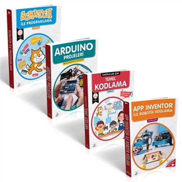 Robotik Kodlama Seti - 4 Kitap Takım