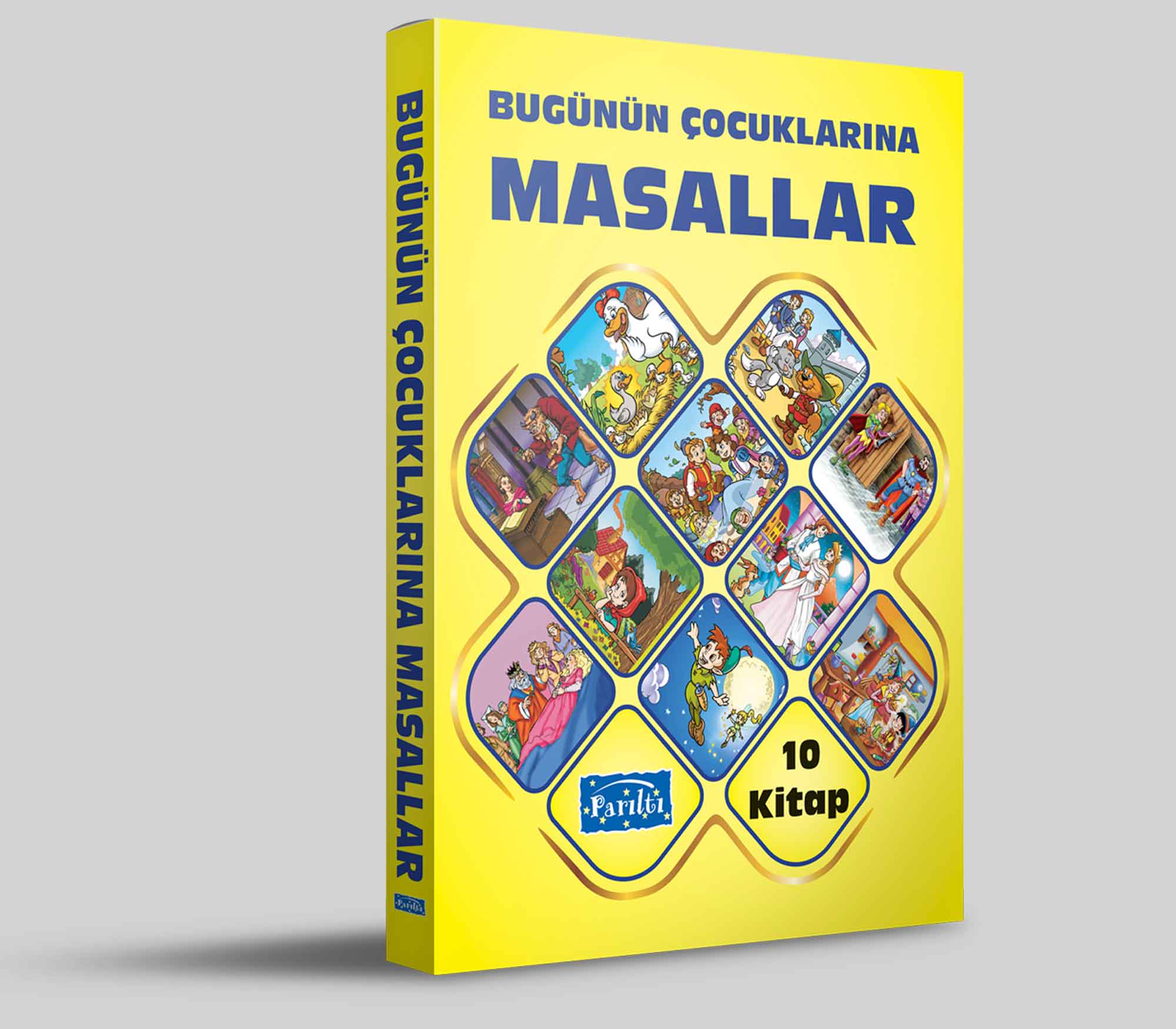 Bugünün Çocuklarina Masallar 10 Kitap/Parilti Yayi