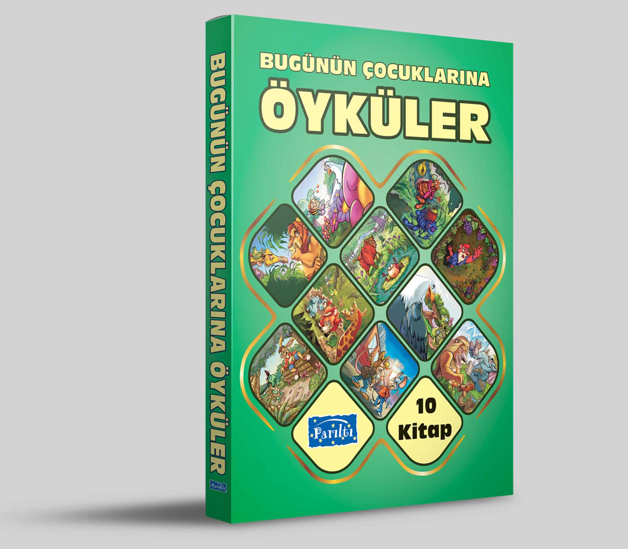 Bugünün Çocuklarına Öyküler Dizisi Seti - 10 Kitap Takım