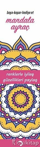 Mandala Ayraç Pembe