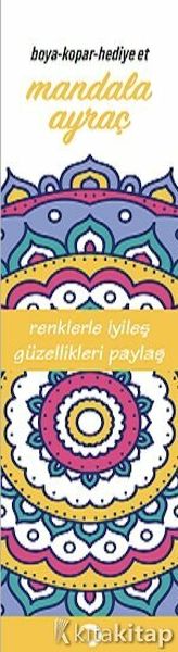 Mandala Ayraç Sarı
