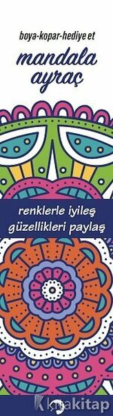 Mandala Ayraç Lacivert