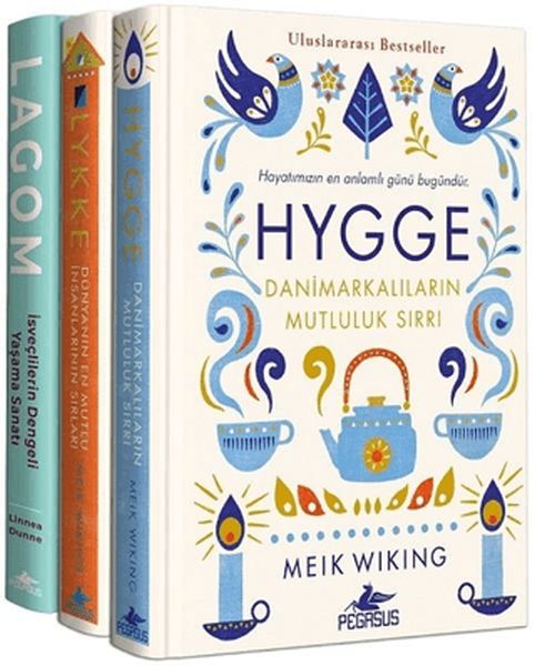 Hygge - Lykke - Lagom Set (3 Kitap Takım)