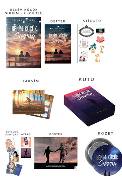 Benim Küçük Sırrım Set 2 (Hediyeli Özel Kutu)
