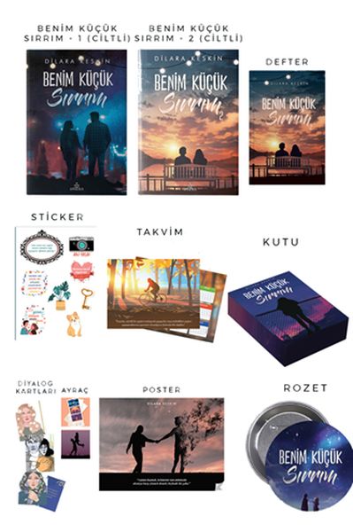 Benim Küçük Sırrım Set (Hediyeli Özel Kutu)