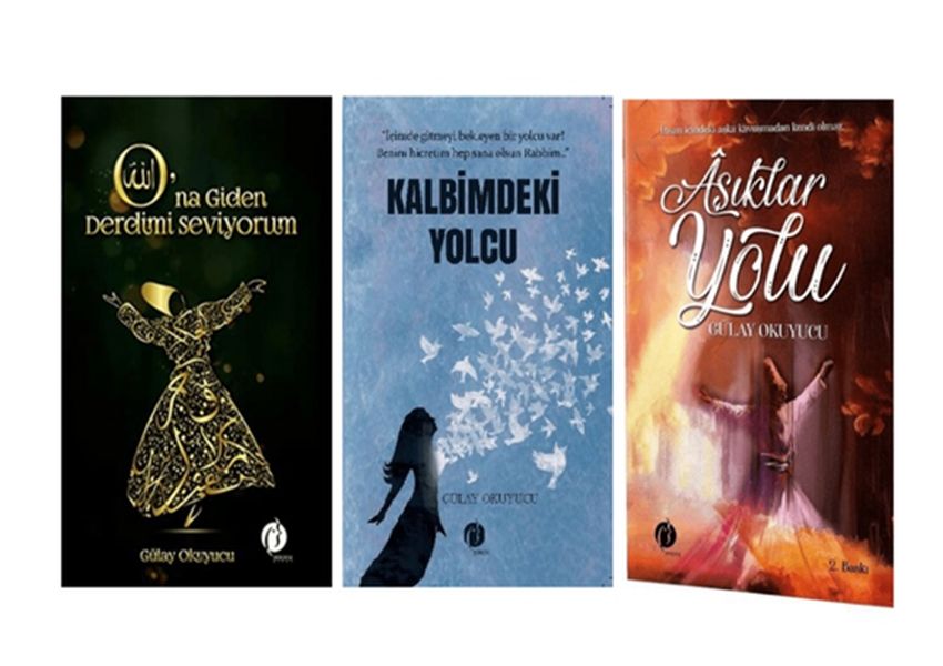 O'na Giden Derdimi Seviyorum & Kalbimdeki Yolcu & Aşıklar Yolu ( 3 Kitap Takım)