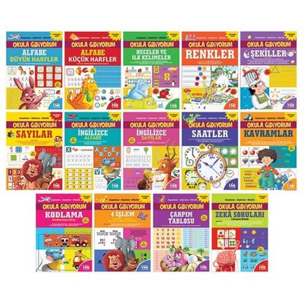 Okula Gidiyorum Seti - 14 Kitap