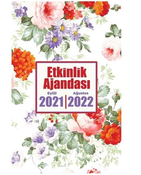2021 Eylül-2022 Ağustos Etkinlik Ajandası ( Beyaz Düş )