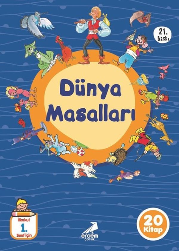 Dünya Masalları (20 Kitap); Düz Yazılı