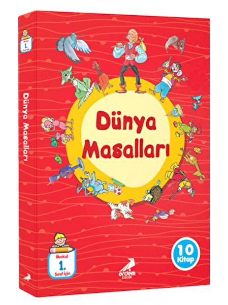 Dünya Masalları (10 Kitap); Düz Yazılı
