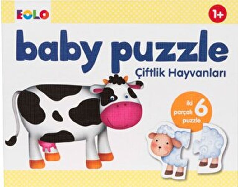 Eolo Baby Puzzle Çiflik Hayvanlari