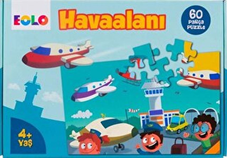 60 Parça Puzzle - Havaalanı