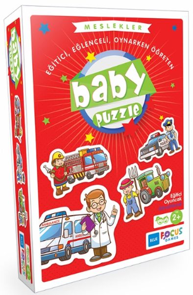 Blue Focus Meslekler - Baby Puzzle
