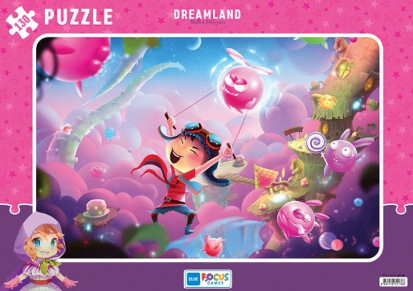 Blue Focus Dremland (Masal Dünyası) - Puzzle 130 Parça