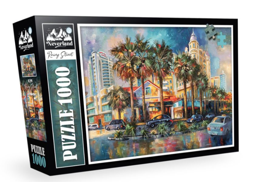 Neverland 1000 Parça - Raıny Street (Yağmurlu Sokak)
