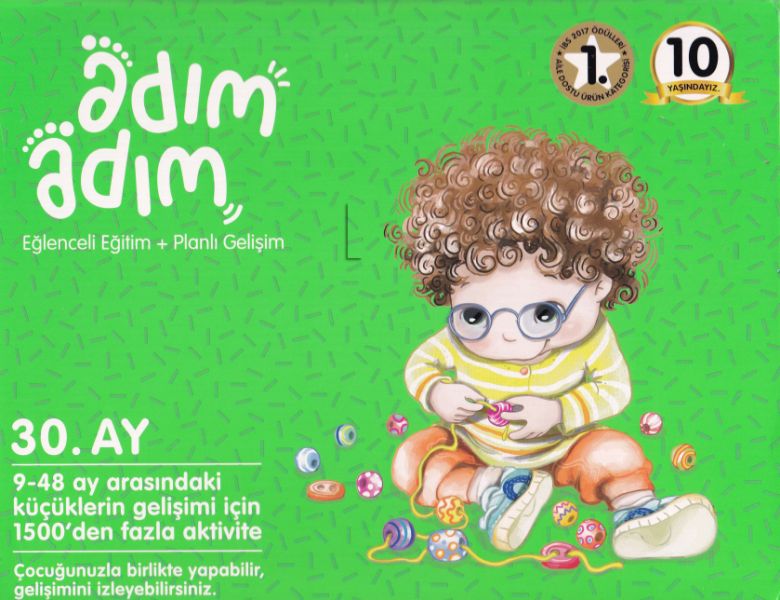 Adım Adım Bebek Eğitim Seti 30.Ay