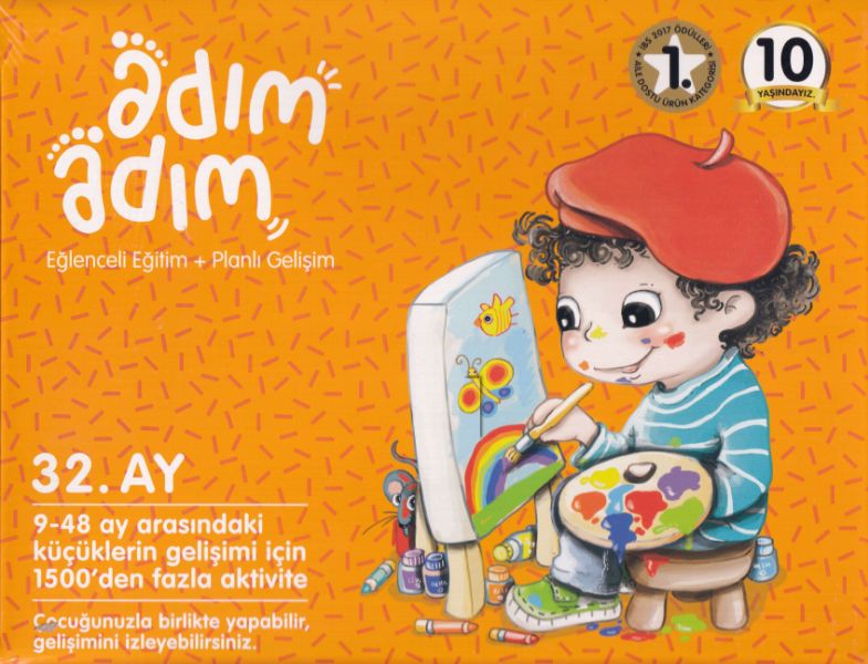 Adım Adım Bebek Eğitim Seti 32.Ay