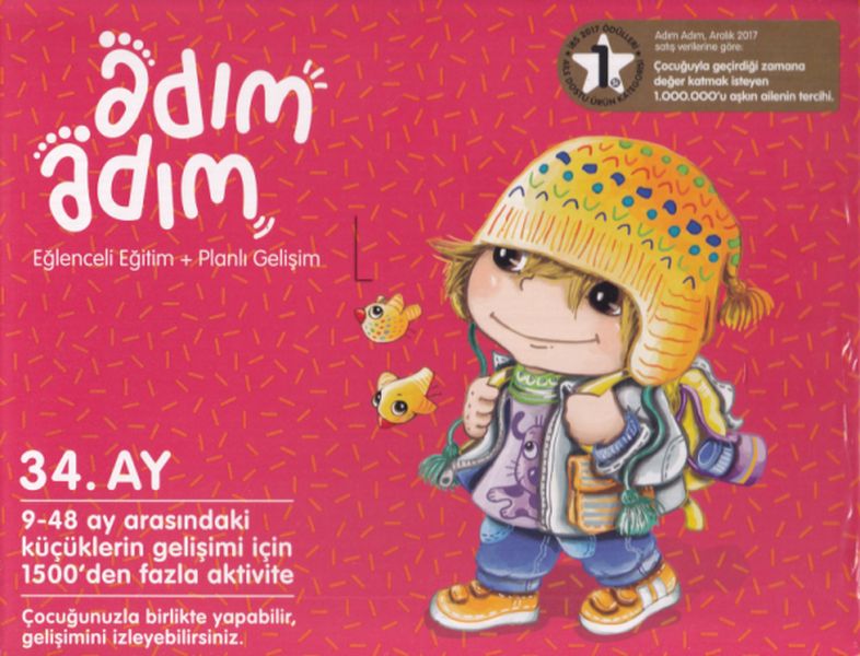 Adım Adım Bebek Eğitim Seti 34.Ay