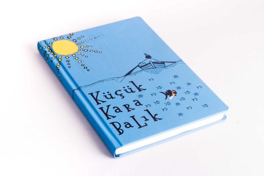 Küçük Kara Balık Defteri (Mavi - Ciltli)