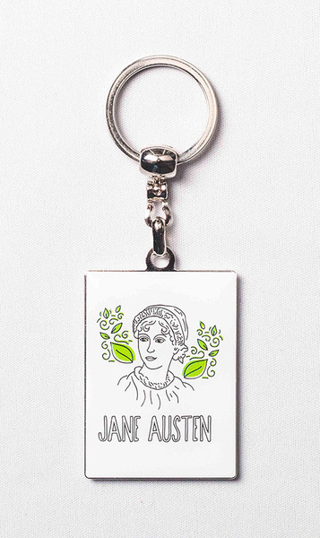 Can Dükkan Portreler Serisi - Jane Austen Anahtarlık