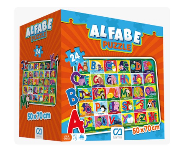 Alfabe Puzzle (24 Parça)