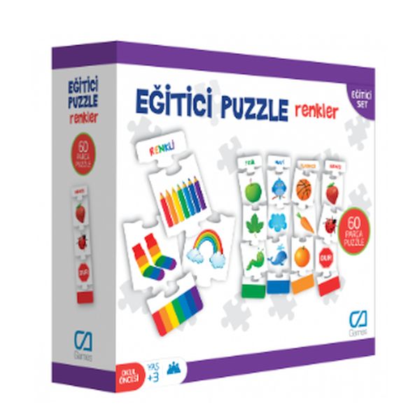 Renkler - Eğitici Puzzle
