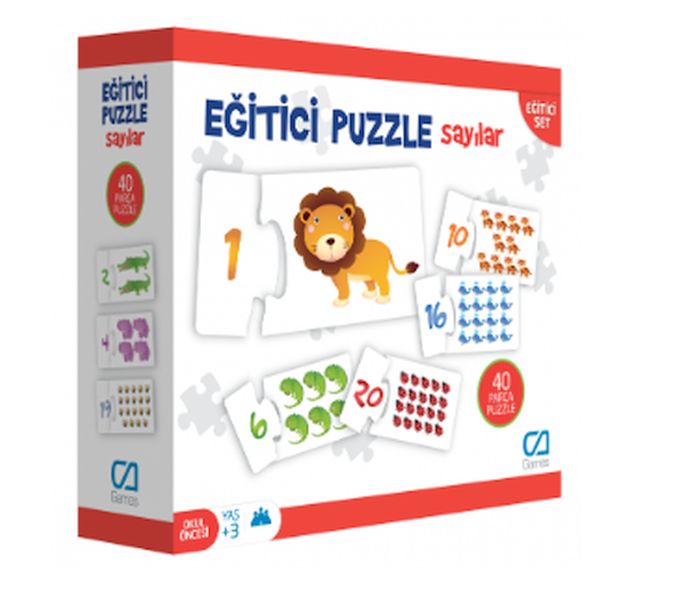 Sayılar - Eğitici Puzzle