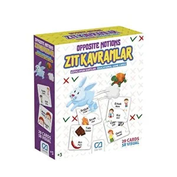Zıt Kavramlar (11.5x11.5 Kartlar)