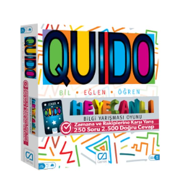 Quido Board Game - Eğitici Puzzle