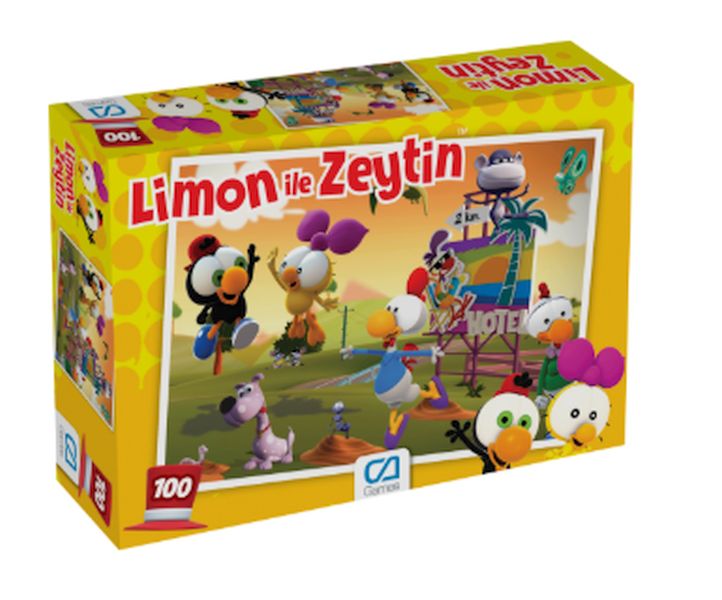 Limon ile Zeytin Puzzle (100 Parça)