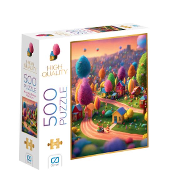 Minyatür Bahçe Puzzle 500