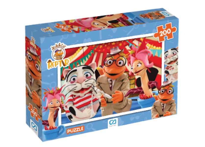 Dedektif Reptır Puzzle 200