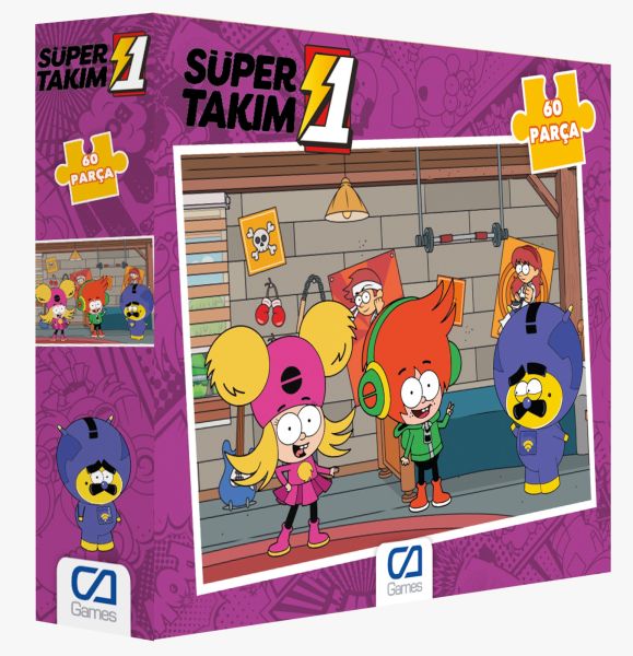Super1 Takım Puzzle 60