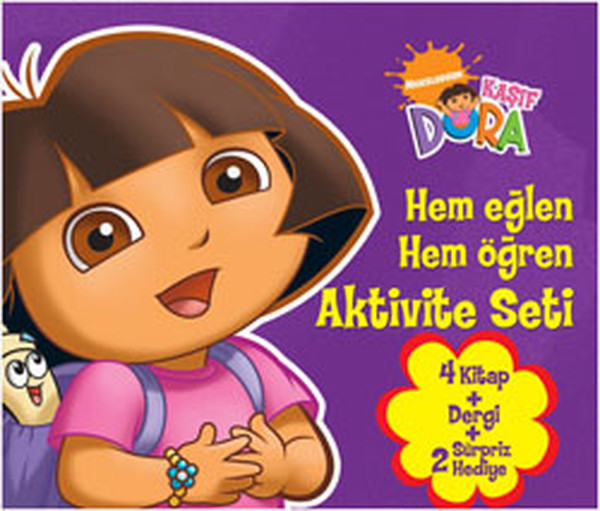 Dora Eğleniyorum Öğreniyorum Seti (3 - 6 Yaş)