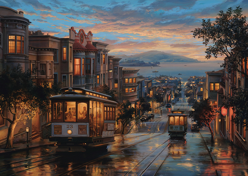 Anatolian Puzzle San Francisco Sokakları / Cable Car Heaven 4531