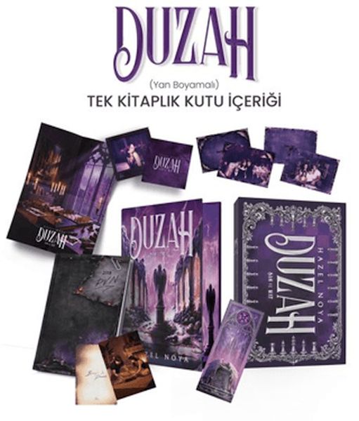 Duzah 3: Şah ve Mat - Tek Kitaplık Kutu Yan Boyamalı