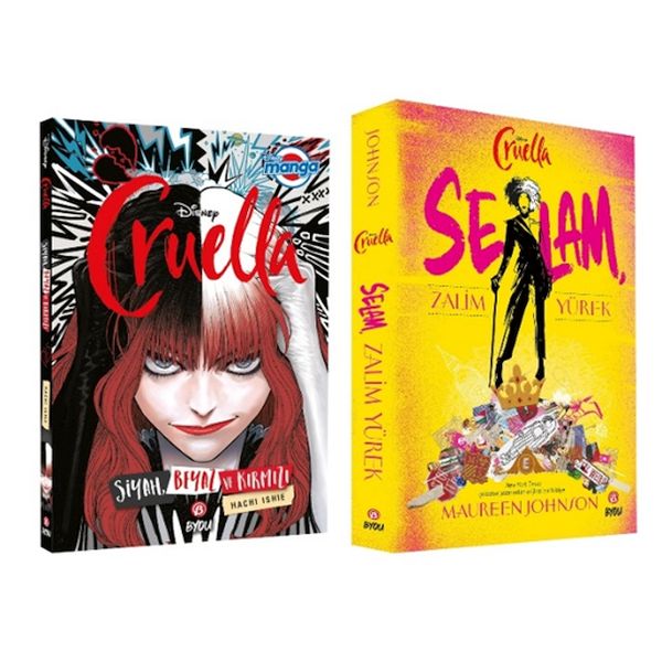 Disney Manga Cruella - Cruella Selam Zalim Yürek Takim 2  Kitap