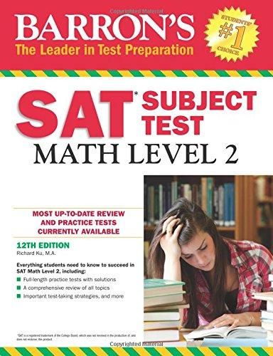 Barron's SAT Subject Test Math Level 2