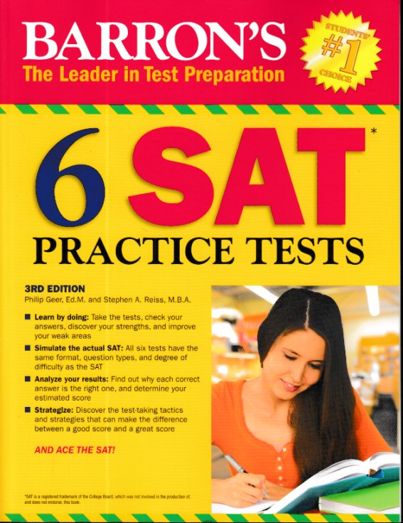 Barron's 6 SAT Practice Tests 3 Edition