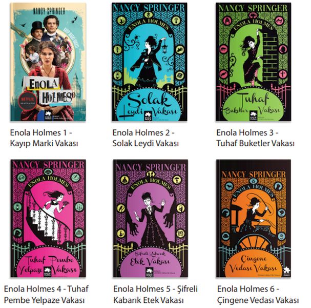 Enola Holmes 6 Kitap Set