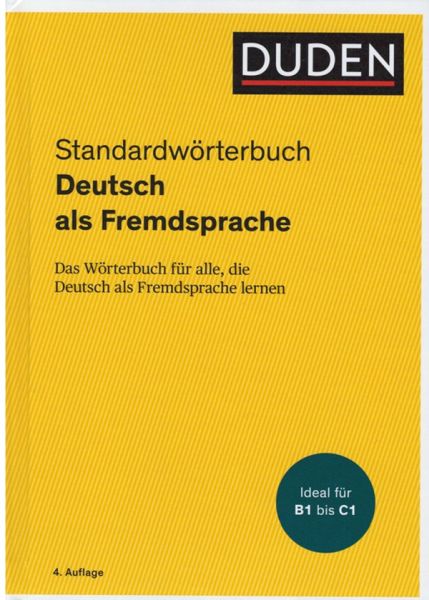 DUDEN - Standardwörterbuch Deutsch als Fremdsprache (4. Auflage)