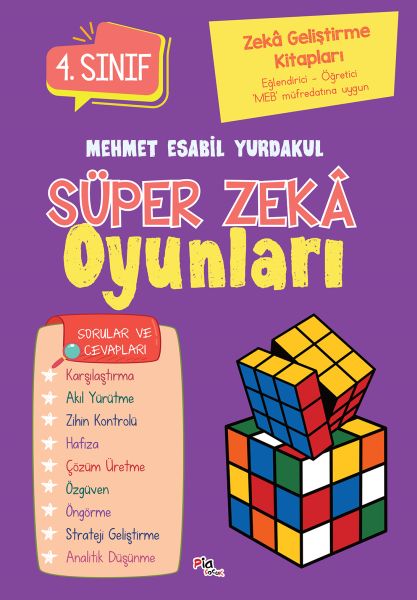 Süper Zeka Oyunları 4.Sınıf; Zeka Geliştirme Kitapları