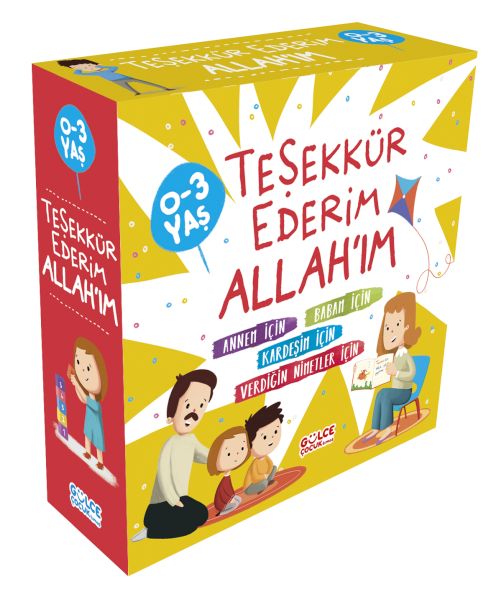 Teşekkür Ederim Allahım Set (4 Kitap)