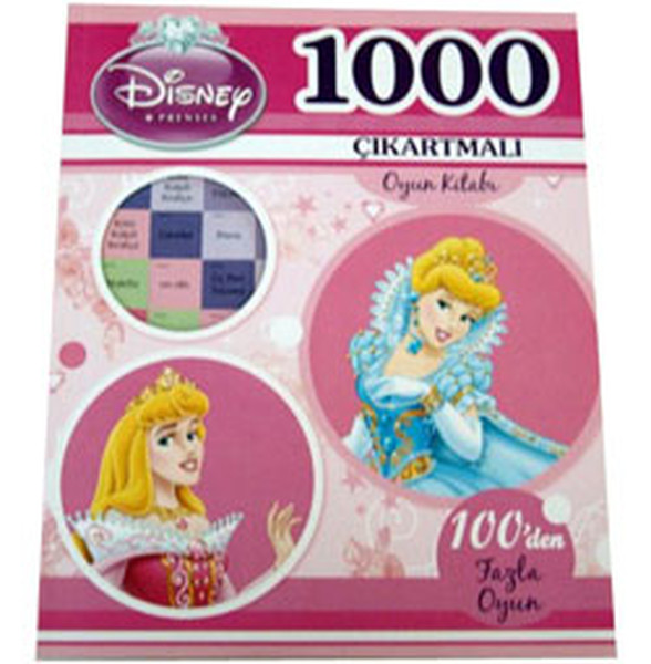 Prenses 1000 Çıkartmalı Oyun Kitabı