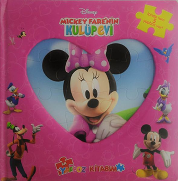 Mickey Mouse Club House - İlk Yapboz Kitabım