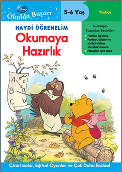 Haydi Öğrenelim - Okumaya Hazırlık; 5-6 Yaş Türkçe