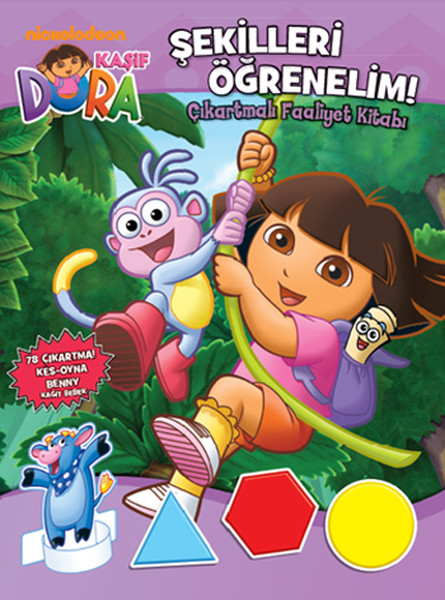 Kaşif Dora Şekilleri Öğrenelim Çıkartmalı Faaliyet Kitabı Kolektif Kaşif Dora Şekilleri Öğrenelim Çıkartmalı Faaliyet Kitabı Kolektif