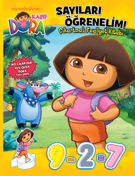 Kaşif Dora Sayıları Öğrenelim Çıkartmalı Faaliyet Kitabı Kolektif Kaşif Dora Sayıları Öğrenelim Çıkartmalı Faaliyet Kitabı Kolektif